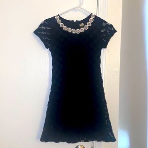 Black girls dress. Size 8.